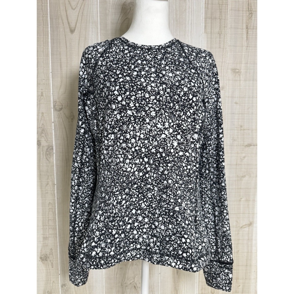 Lululemon It's Rulu Run Long Sleeve Shirt M (10) Fitness Activewear Athleisure